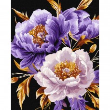 Картина за номерами з фарбами металік 