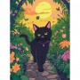 Картина по номерам "Котик в саду" 30x40 см (Ідейка)