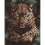 Алмазная мозаика "Дикий гепард" 40х50 см (Ідейка)