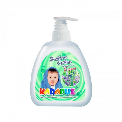Карапуз масло детское 190мл 5 трав (Карапуз) Карапуз масло детское 190мл 5 трав (Карапуз)