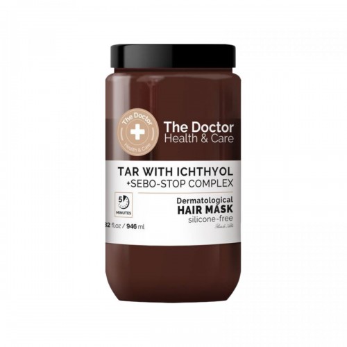 The Doctor маска д/вол. 946мл Tar with Ichthyol Sebo-stop Complex (The Doctor Health & Care) The Doctor маска д/вол. 946мл Tar with Ichthyol Sebo-stop Complex (The Doctor Health & Care)