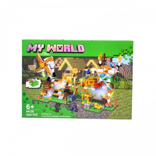 Конструктор 559+ деталей, несколько режимов цветной подсветки, в коробке (MiC) Конструктор 559+ деталей, несколько режимов цветной подсветки, в коробке (MiC)