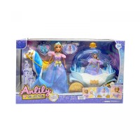 Кукла с каретой в коробке