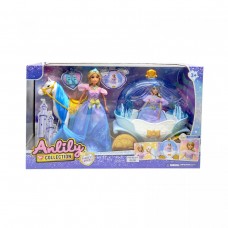 Кукла с каретой коробке