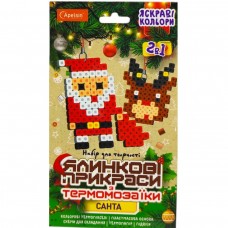 Ялинкові прикраси з термомозаїки (САНТА)