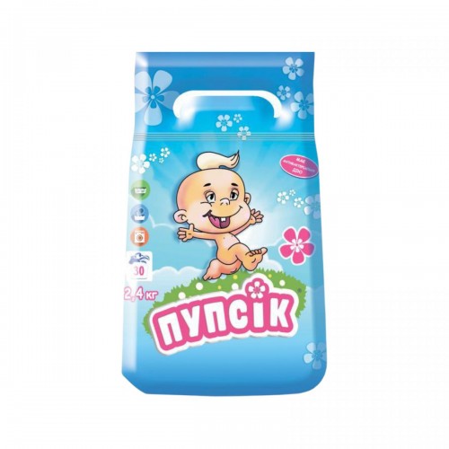Пупсик порошок для стирки экопак 2400г (Пупсік) Пупсик порошок для стирки экопак 2400г (Пупсік)