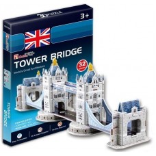 CubicFun Тривимірна головоломка-конструктор ТАУЕРСЬКИЙ МІСТ серія міні