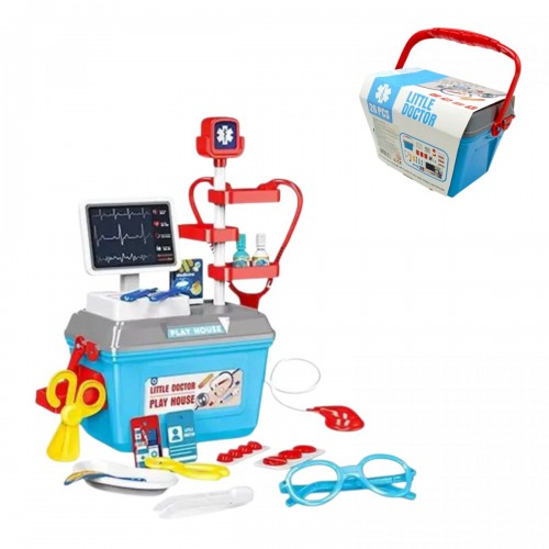 Врачебный набор в саквояже р.21x15x15 см. (YG Toys) Врачебный набор в саквояже р.21x15x15 см. (YG Toys)