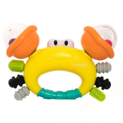 Брязкальце з прорізувачем Містер Краб (Infantino)