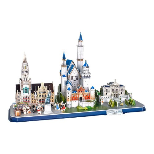 CubicFun ТРЕХМЕРНАЯ ГОЛОВОЛОМКА-КОНСТРУКТОР CITY LINE BAVARIA (Cubic Fun) CubicFun ТРЕХМЕРНАЯ ГОЛОВОЛОМКА-КОНСТРУКТОР CITY LINE BAVARIA (Cubic Fun)