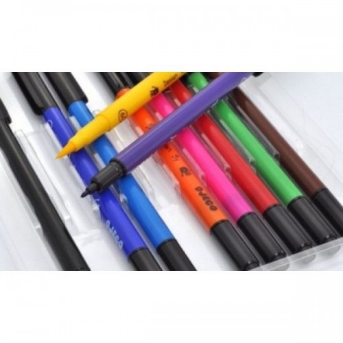 Цветные фломастеры с аксессуарами набор 10шт. (Djeco) Цветные фломастеры с аксессуарами набор 10шт. (Djeco)