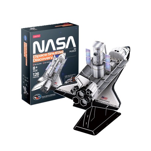 CubicFun Трехмерная головоломка-конструктор NASA Космический шаттл Дискавери (Cubic Fun) CubicFun Трехмерная головоломка-конструктор NASA Космический шаттл Дискавери (Cubic Fun)