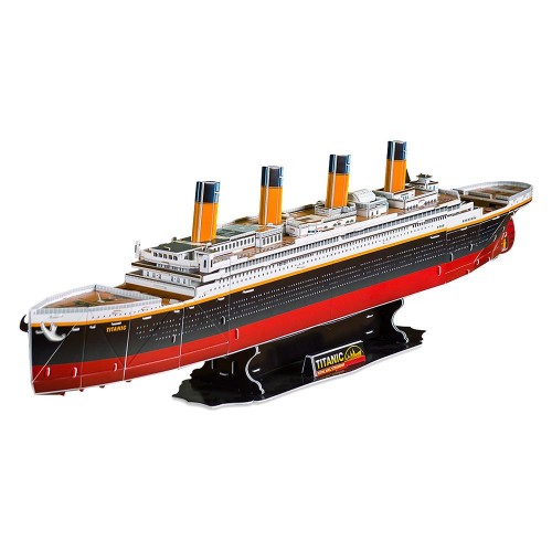 Трехмерная головоломка-конструктор Титаник большой (Cubic Fun) Трехмерная головоломка-конструктор Титаник большой (Cubic Fun)