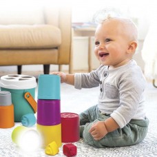 INFANTINO Развивающий набор сортер Радужная башня