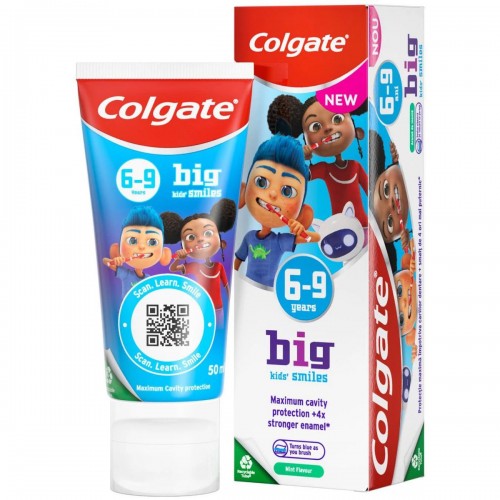 Colgate зубная паста 50мл детская 6-9 лет Нежная мята (Colgate) Colgate зубная паста 50мл детская 6-9 лет Нежная мята (Colgate)