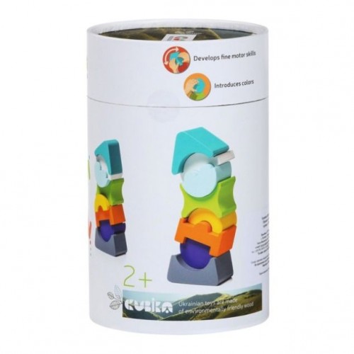 Пірамідка дерев'янна (Cubika) Пірамідка дерев'янна (Cubika)