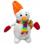 Мягкая игрушка "Снеговик" 24 см (оранжевая шапочка) (Копиця) Мягкая игрушка "Снеговик" 24 см (оранжевая шапочка) (Копиця)