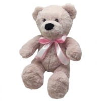 Мягкая игрушка Мишка Тедди 35 см (СВЕТЛО-СЕРЫЙ)