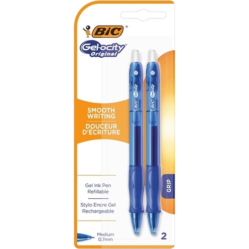 Набір гелевих ручок BIC Gelocity Original, 2 шт. (BIC) Набір гелевих ручок BIC Gelocity Original, 2 шт. (BIC)
