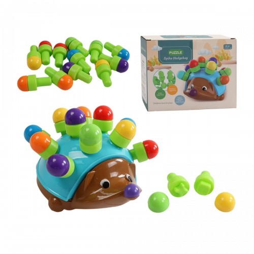 Логический еж 12 иголочек, цифры, в коробке (MiC) Логический еж 12 иголочек, цифры, в коробке (MiC)