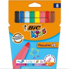 Фломастер BIC Kids Visacolor XL 8 шт.