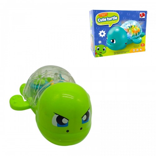 Черепаха подсветки, мелодия, (САЛАТОВАЯ) (MiC) Черепаха подсветки, мелодия, (САЛАТОВАЯ) (MiC)