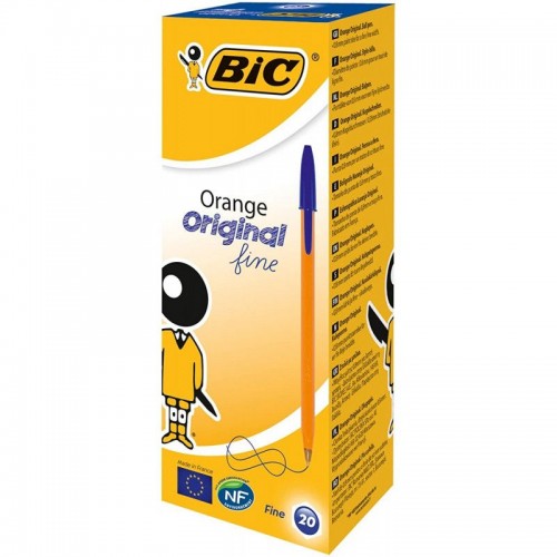 Кулькова ручка BIC Orange, 20 уп. (BIC) Кулькова ручка BIC Orange, 20 уп. (BIC)
