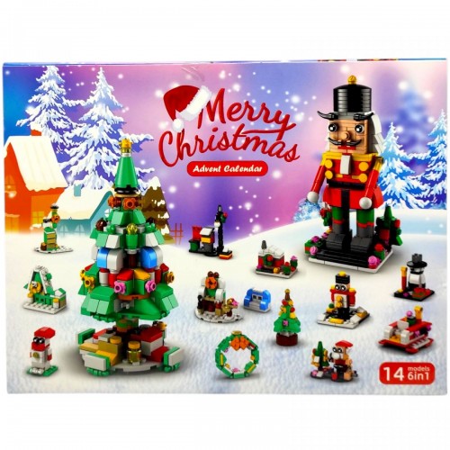 Адвент-календарь 583 деталей, в коробке (MiC) Адвент-календарь 583 деталей, в коробке (MiC)