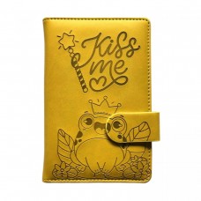 Блокнот,Кожзам,А6, 64аркуші (ЖАБКА)