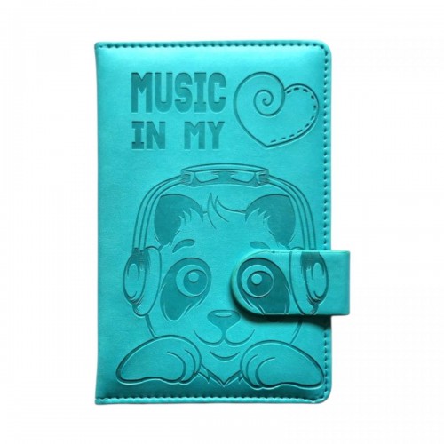 Блокнот,Кожзам,А6, 64листы (ПАНДА В НАУШНИКАХ) (Fresh) Блокнот,Кожзам,А6, 64листы (ПАНДА В НАУШНИКАХ) (Fresh)