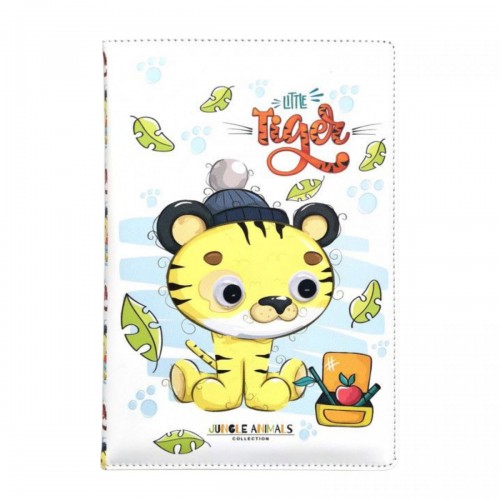 Блокнот Кожзам,А5, 64 аркуші, (ТИГРИК) (Fresh) Блокнот Кожзам,А5, 64 аркуші, (ТИГРИК) (Fresh)