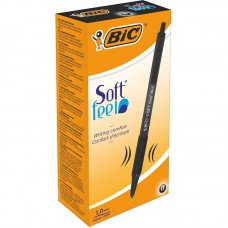 Набор шариковых ручек BIC Soft Feel Clic Grip 12 шт.