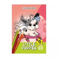 Раскраска А5 (LITTLE PUPPIES 1)