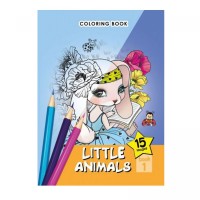 Раскраска А5 (LITTLE ANIMALS 1)
