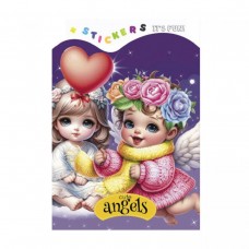 Розмальовка 135 х 190мм. (CUTE ANGELS)