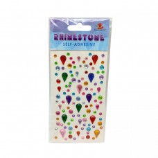 Стразы самоклеящиеся, 13*7,5см
