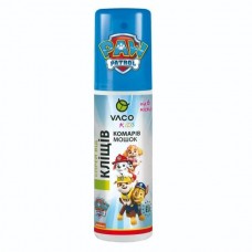 Vaco Kids Paw Patrol Sensitive Спрей от комаров, клещей и мошек с Icaridin 10%, для детей от 6 месяцев, 80 мл
