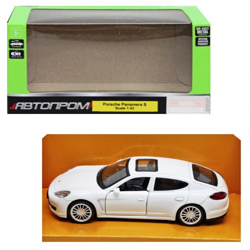 Машинка металева "Автопром: Porsche", білий (Автопром)