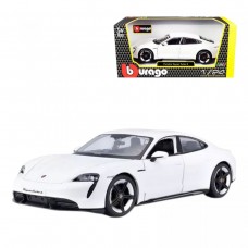 Автомодель - PORSCHE TAYCAN TURBO S 1:24 (БЕЛЫЙ)