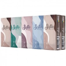 Chisto Softa Серветки косметичні 2 шари, 10шт х 10пачок