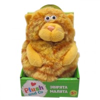 Мягкая игрушка Plush and Co КОТИК (РЫЖИЙ) 12 см