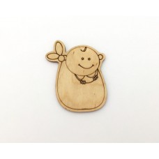 Дерев'яний магніт 