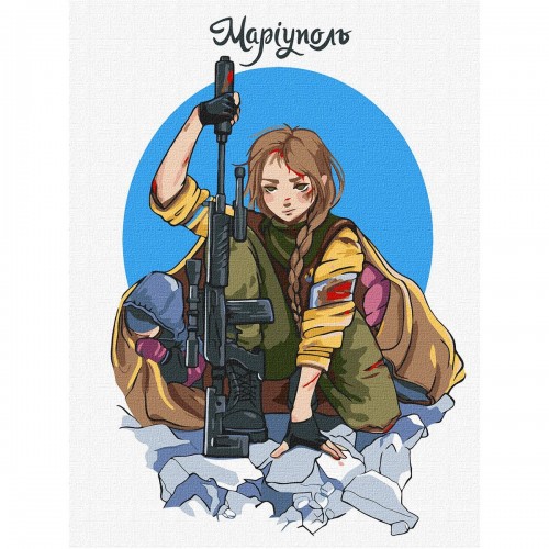 Картина за номерами "Маріуполь" (Ідейка)