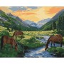 Картина по номерах "Передсвітанковий час" 40х50 см (Ідейка)