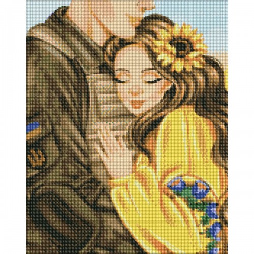 Алмазна мозаїка "Найрідніші обійми" (Ідейка)