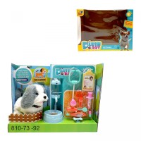 Улюбленець  “Собачка”, (БІЛИЙ З СІРИМ)