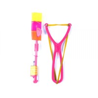 Рогатка со светящейся стрелой (розовая)