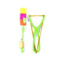 Рогатка со светящейся стрелой (зеленая)