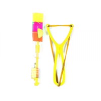 Рогатка со светящейся стрелой (желтая)