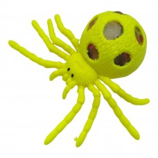 Іграшка антистрес Павук з орбізами жовтий